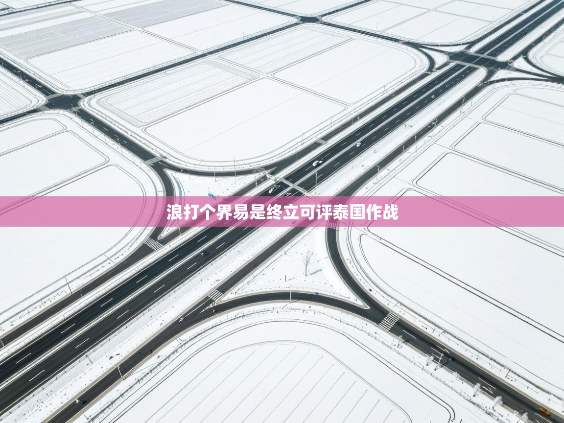 浪打个界易是终立可评泰国作战  第2张